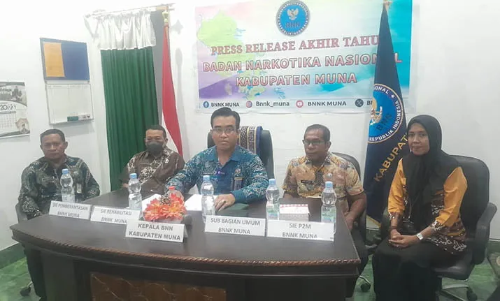 BNNK Muna Rehab 430 Pecandu Narkoba Sepanjang 2024