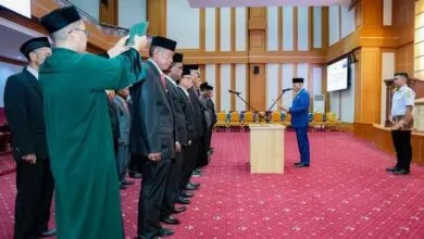 Kembali ke Jabatan Semula, 16 Eks Kepala Sekolah Resmi Dilantik Sekda Sultra