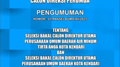 seleksi dirut pdam kendari