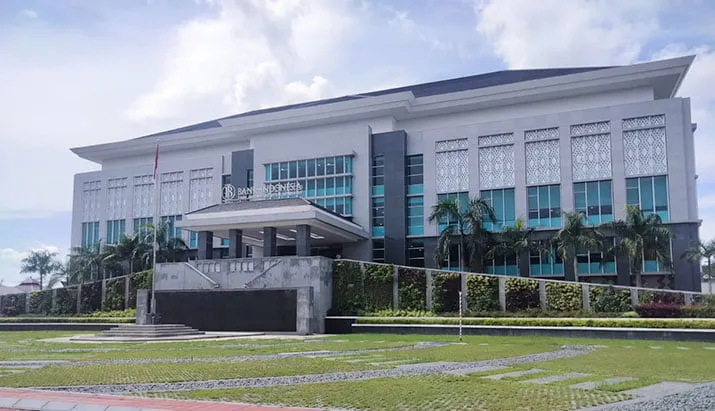 Kantor Bank Indonesia Perwakilan Sultra. Foto: Muh Ridwan Kadir/Detiksultra.com