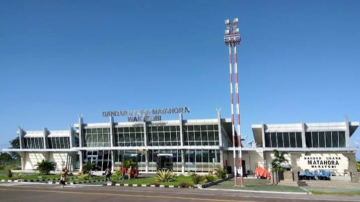 Bandar Udara Matahora Wakatobi. Foto: Istimewa.