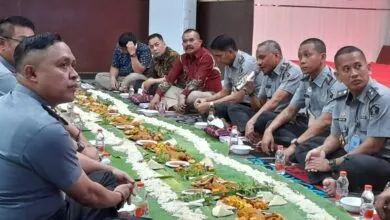 Ciptakan Kebersamaan, Kemenkumham Sultra Adakan Makan Bersama