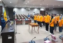 Ketua BEM dan Pengurus MPM UHO 2024 Resmi Dilantik