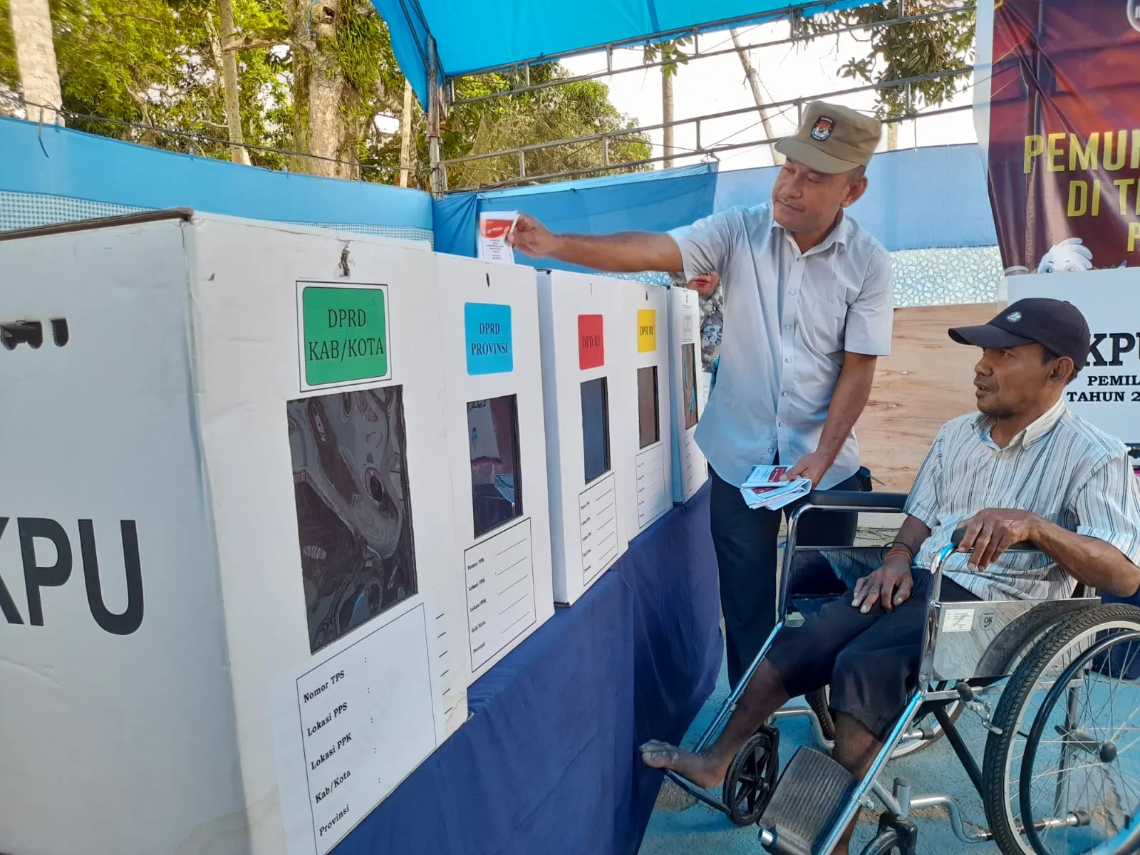 Ketua KPU Kendari Sebut Disabilitas Dapat Prioritas di TPS