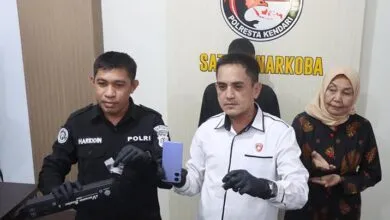 Polisi Tangkap Seorang Pengedar Sabu di Sebuah Kos di Kendari
