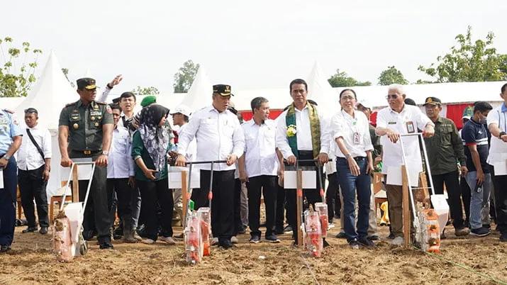 Sambut Mentan RI, Ruksamin Siapkan Lahan 10 Ribu Hektare Untuk Tanam Jagung