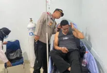 Kasat Binmas Polres Konawe Alami Luka Bakar saat Kawal Demo soal Tanah