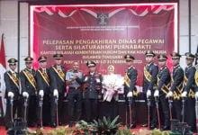 Penyatuan Rasa, Kemenkumham Sultra Lepas Pengakhiran Dinas Pegawai