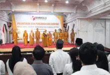 1.030 Pengawas TPS di Kendari Dilantik, Pj Wali Kota: Jaga Integritas