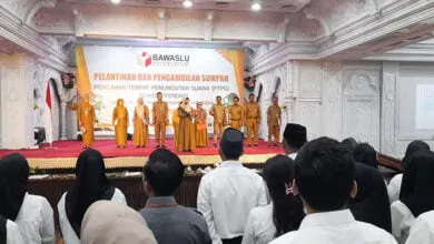 1.030 Pengawas TPS di Kendari Dilantik, Pj Wali Kota: Jaga Integritas