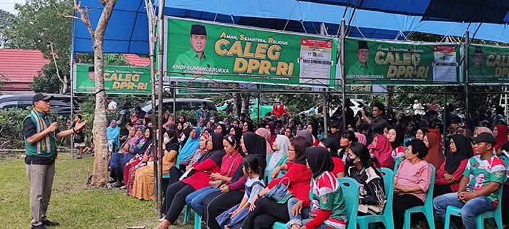 ASR Janji Bakal Jadikan Kecamatan Ranomeeto Pusat Keramaian di Konsel