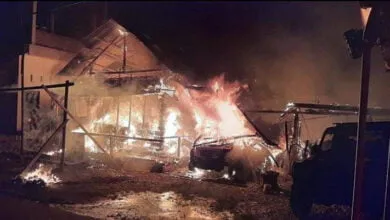 Rumah Lansia di Mubar Ludes Terbakar