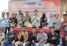 Hindari Kecurangan Pemilu, Bawaslu Mubar Gelar Pelatihan Saksi