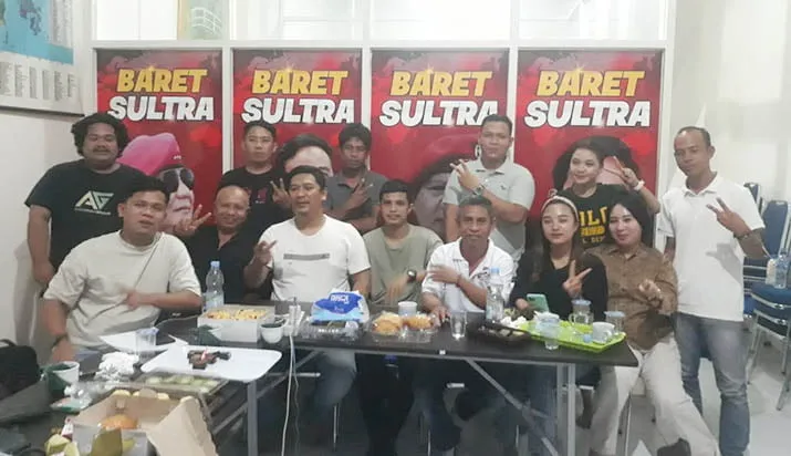 Mantapkan Kemenangan Prabowo-Gibran Satu Putaran, Baret Sultra Agendakan Roadshow