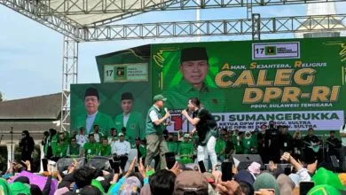 Nassar Meriahkan Kampanye Akbar PPP di Kendari