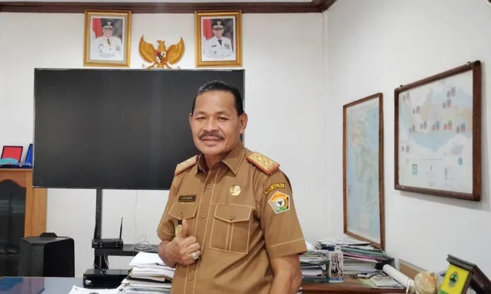 Kepala Dinas Kelautan dan Perikanan Sultra La Ode Kardini. Foto: Muh Ridwan Kadir/Detiksultra.com