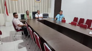 Antisipasi Bencana Jelang Pemilu, Pj Bupati Mubar Ikut Rakor Bersama Pemprov dan BMKG