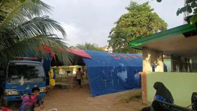 BPBD Sultra Bangun Dapur hingga Tenda Pengungsian di Beberapa Titik Banjir