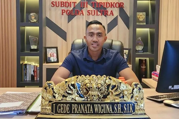 Kasubdit III Tipidkor Ditreskrimsus Polda Sultra, Kompol I Gede Pranata Wiguna. Foto: Istimewa