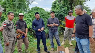 Masalah Fasum, DPRD Kendari Tinjau Lapangan Perumahan Griya Asri Cendana