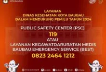 Dinkes Baubau Siagakan PSC dan P3K Lapangan
