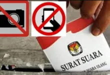 Ilustrasi surat suara