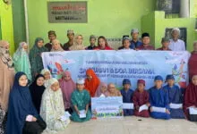 Pertamina Patra Niaga Sulawesi Santuni Anak Yatim di Momen HUT ke-27