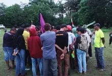 Turnamen Sepak Bola Hitela Wuna Cup II di Mubar Ricuh