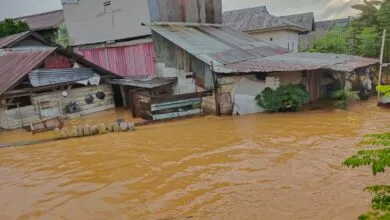 Air Setinggi Dada Orang Dewasa Rendam Rumah Warga di Bonggoeya Kendari