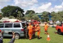 Latihan Mitigasi Bencana, Lanal Kendari Libatkan serta Edukasi Masyarakat