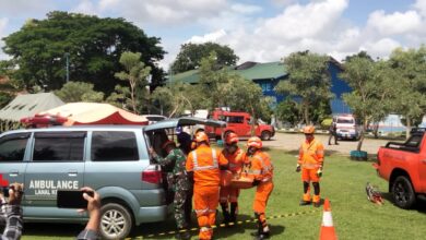 Latihan Mitigasi Bencana, Lanal Kendari Libatkan serta Edukasi Masyarakat