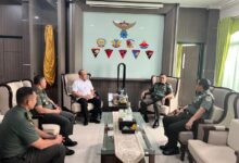 Ruksamin Matangkan Pembangunan Lanudad Konosara dan Skuadron Serba Guna