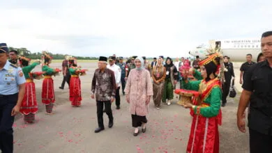 Wapres RI Tiba di Kendari, Ini Dua Agendanya
