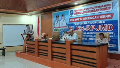 DLH Wakatobi Gelar Kick Off dan Bimtek Penyusunan Dokumen KLHS RPJMD