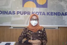 Kepala Dinas PUPR Kendari, Erlis Sadya Kencana. Foto: Istimewa.