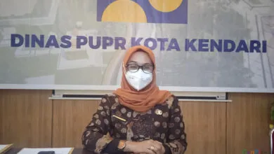 Kepala Dinas PUPR Kendari, Erlis Sadya Kencana. Foto: Istimewa.