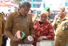 Permudah Masyarakat Penuhi Kebutuhan di Ramadan, DWP Kendari Selenggarakan Pasar Murah