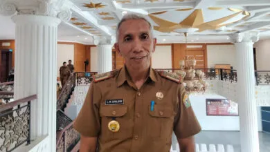 Kepala Dinas Koperasi dan UMKM Sultra LM Shalihin. Foto: Muh Ridwan Kadir/Detiksultra.com