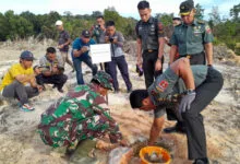 Wujudkan Ketahanan Pangan, Kadin Kendari dan Korem 143/HO Bangun Peternakan Ayam Petelur