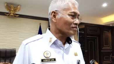 Ketgam: Sekda Sultra Asrun Lio. Foto: Muh Ridwan Kadir/Detiksultra.com