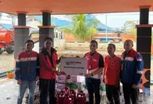 Pertamina Peduli Sigap Bantu Korban Banjir di Kota Kendari