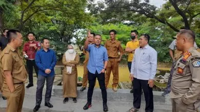 Dampak Banjir di MTsN 1, Komisi III DPRD Kendari Tinjau Lapangan