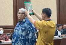 Ali Mazi Hadiri Sidang Perkara Korupsi Tambang PT Antam Usai Dua Kali Mangkir