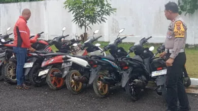 Puluhan Kendaraan Balap Liar Kena Razia, Kapolresta Kendari Imbau Orang Tua Awasi Anaknya