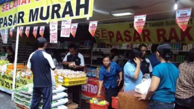Ilustrasi Pasar Murah