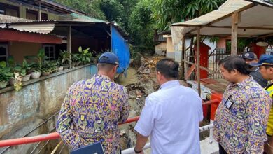 Tanggul Longsor dan Ruas Jalan Amblas akibat Banjir di Kendari Bakal segera Diperbaiki