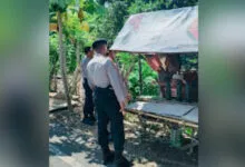 Cegah Kebakaran Hutan, Polres Baubau Lakukan Patroli Sambang