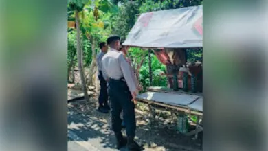 Cegah Kebakaran Hutan, Polres Baubau Lakukan Patroli Sambang