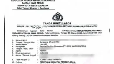 Diduga Lakukan Penipuan Kerja Sama Tambang, PT BSP Dilaporkan ke Polisi