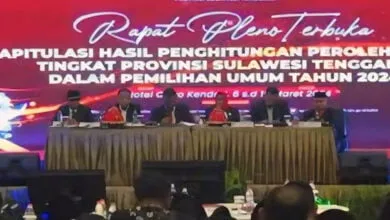 KPU Sultra Harap Rapat Pleno Terbuka Bisa Tuntas hingga 10 Maret 2024